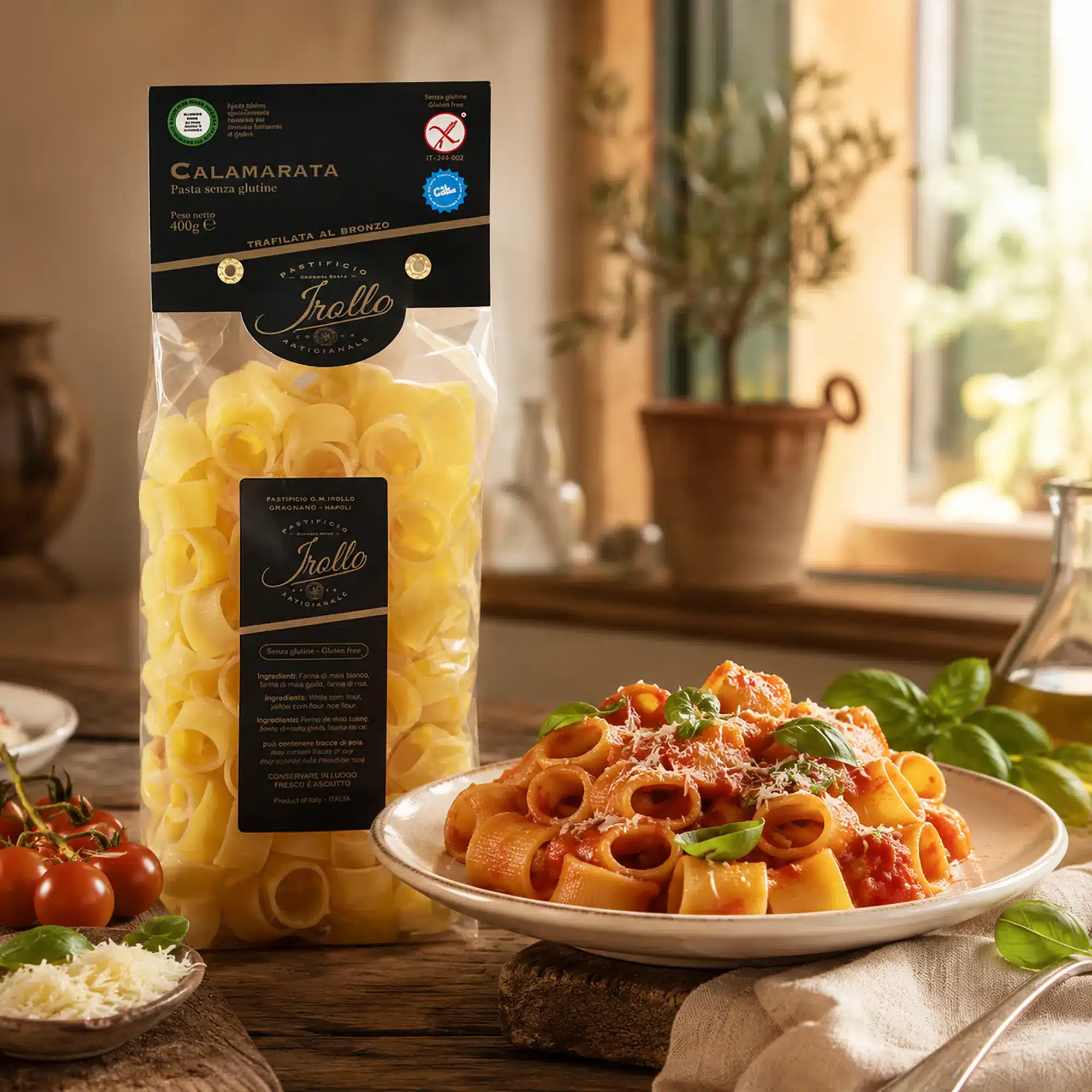 Pasta calamarata Irollo