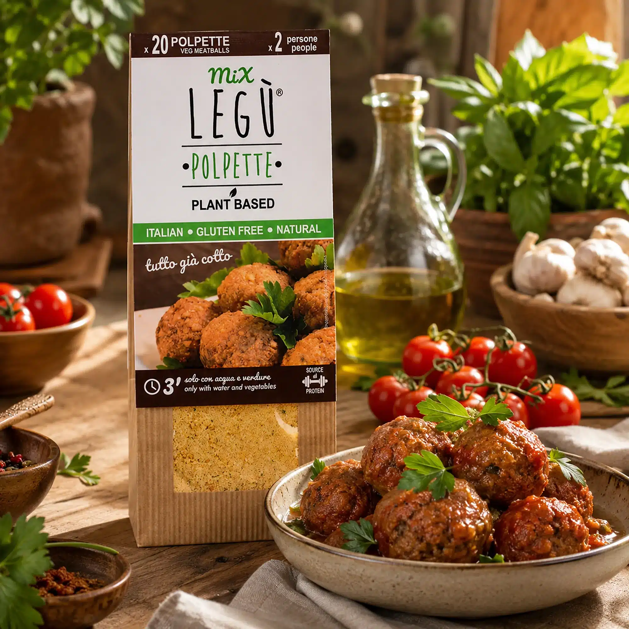 Legu Albóndigas Veganas - Imagen 3