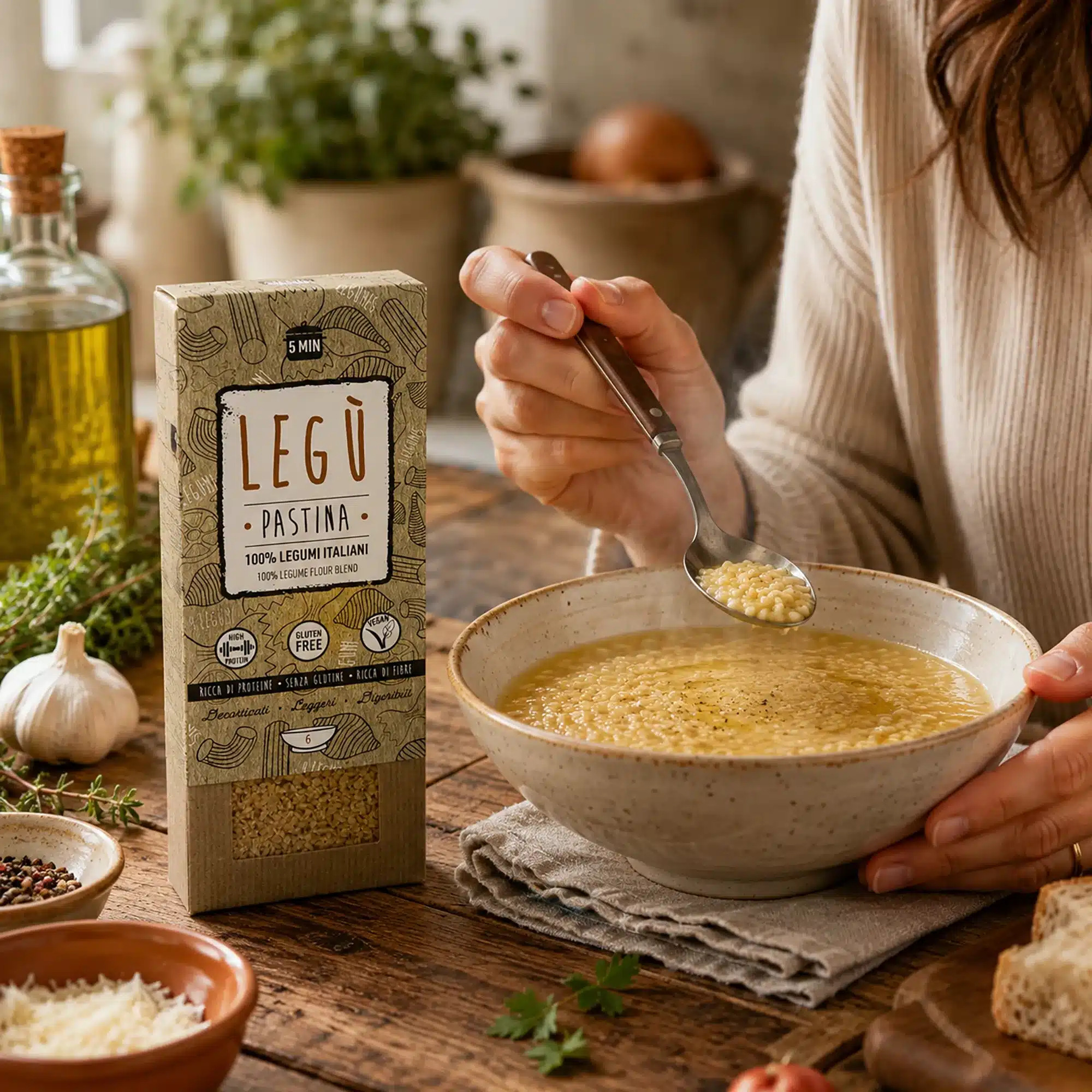 Legu Pastina Vegana - Imagen 2