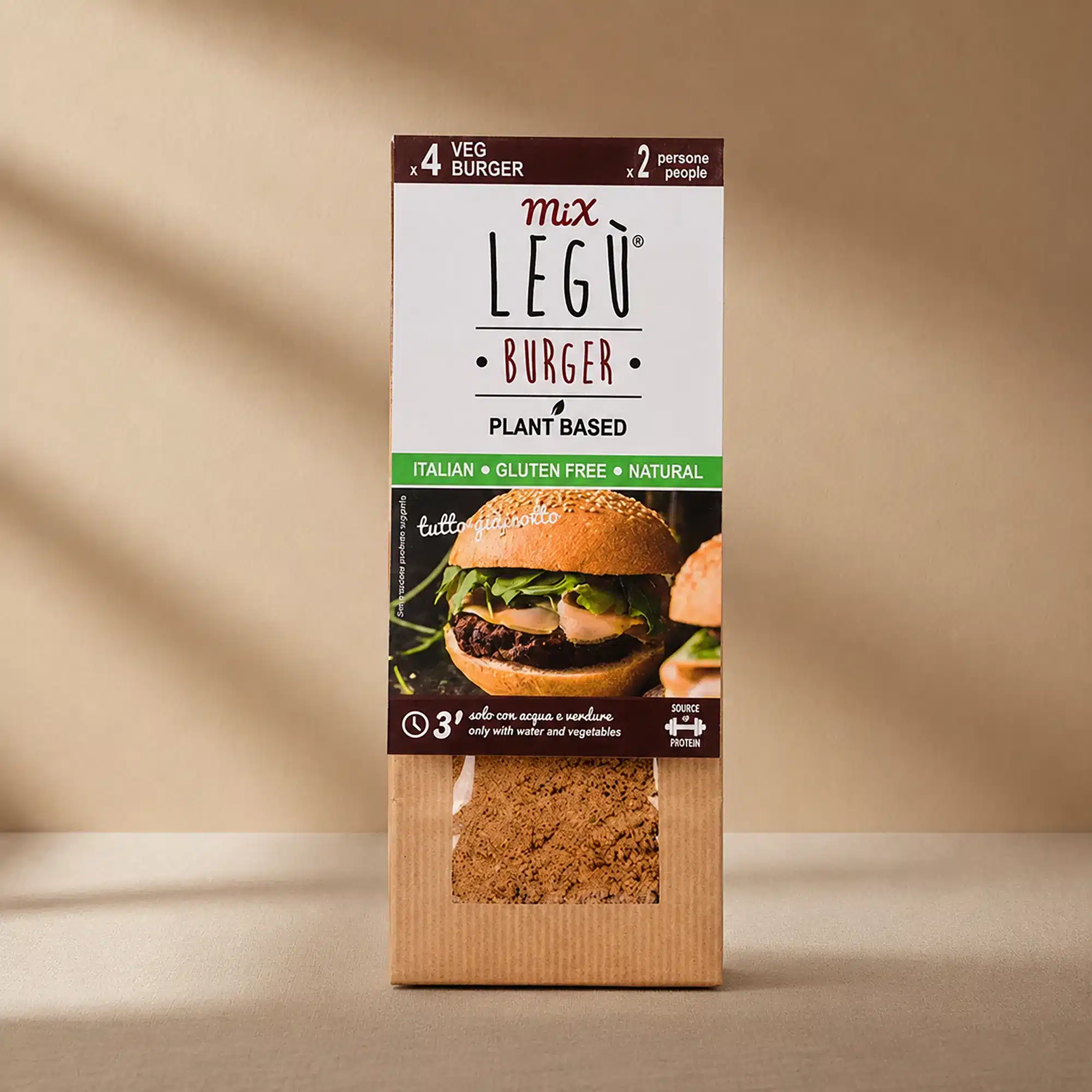 Legu Hamburguesa Vegana