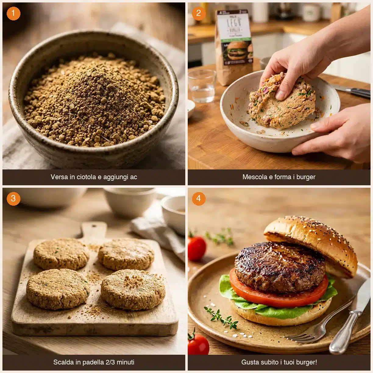 Legu Hamburguesa Vegana - Imagen 4
