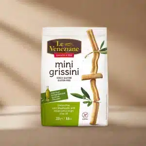 Le Veneziane Mini grissini palitos de pan sin gluten 250 g